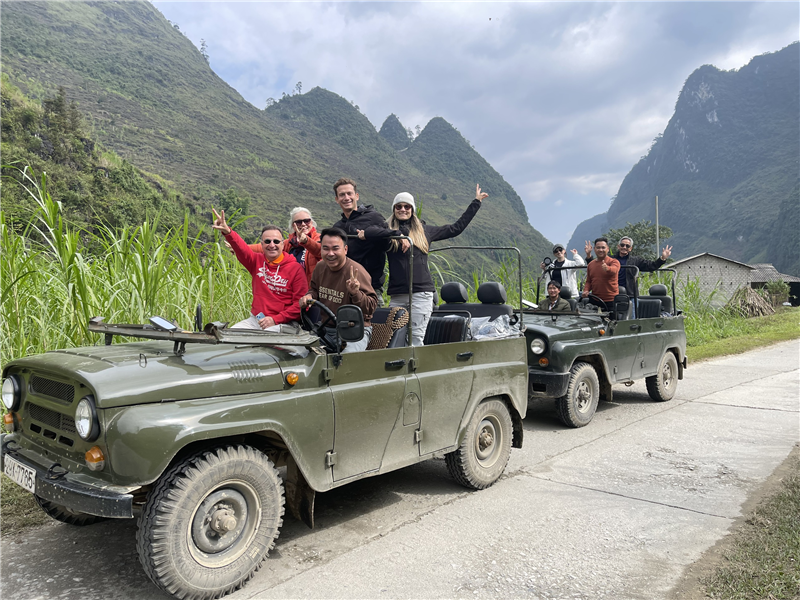 Ha Giang Jeep Tour 3 days 2 nights  Off The Beaten Path  $ 398/ Person 