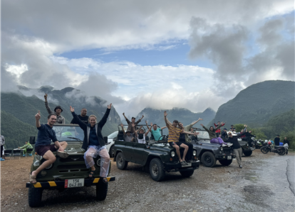 Jeep Tour Ha Giang Loop - Cao Bang - Ban Gioc Waterfall - Ba Be Lake 6 Days $ 840/ Person 