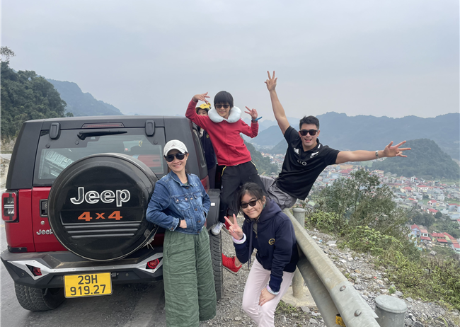 Ha Giang Jeep New Model Open Air Loop 4 Days 3 Nights $ 480/ Person 