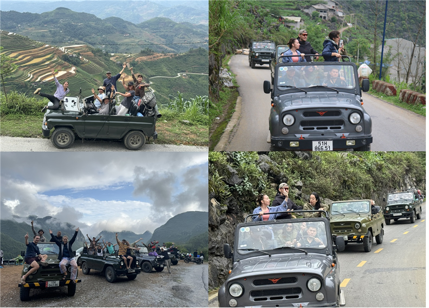 Ha Giang Jeep Tour 3 days 2 nights  Off The Beaten Path  $ 398/ Person 