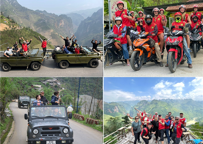 Ha Giang Jeep Comebine Motorbike 2 Days 1 Night $ 310/ Person 